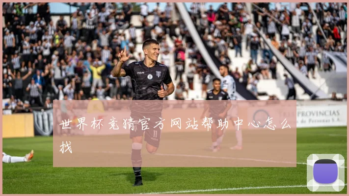 世界杯竞猜官方网站帮助中心怎么找