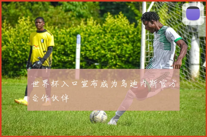 世界杯入口宣布成为乌迪内斯官方合作伙伴
